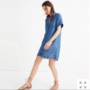 Madewell Denim Shirt Dress
